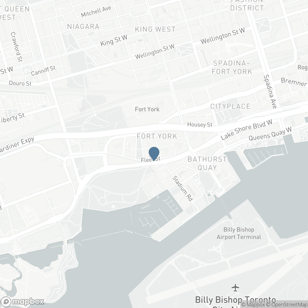 2506 - 628 FLEET STREET, Toronto, Ontario M5V 1A8